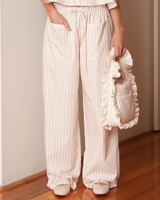 Dream Lounge Pants - Blush Stripe