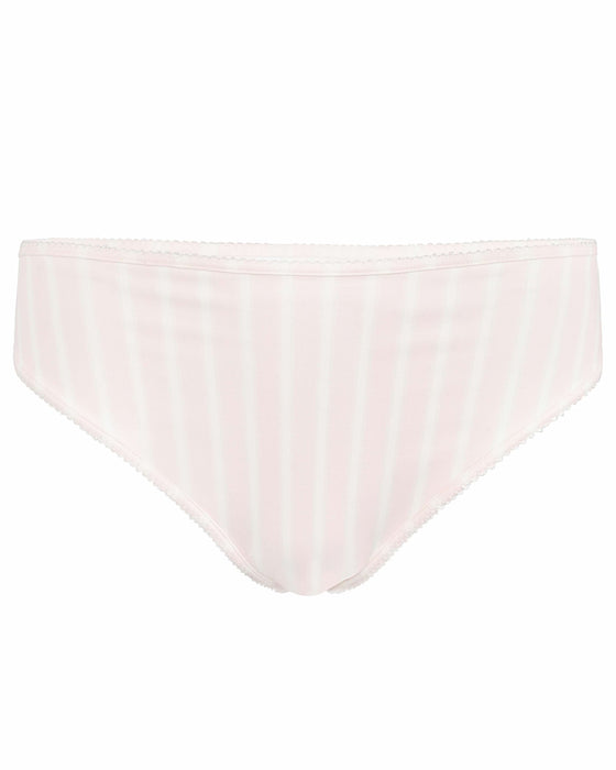 Swim Briefs - Blush Stripe