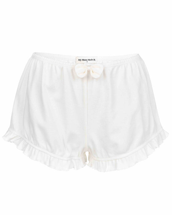 Lily Bloomer Shorts - White