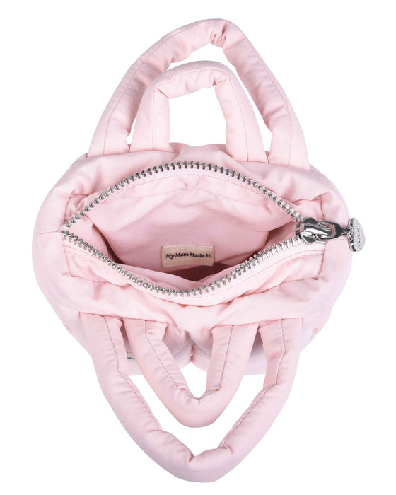 Puffer Mini Keychain Bag - Pink