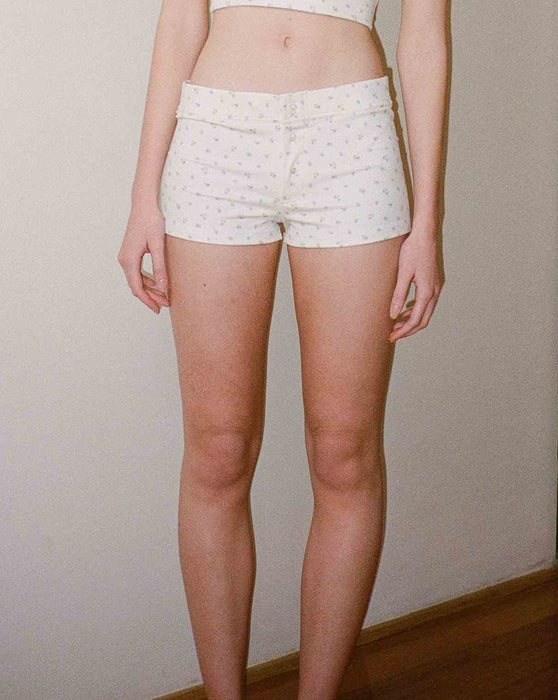 On The Go Shorts - Blue Wishes